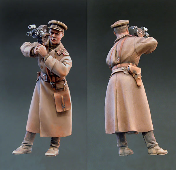 Фигурки: Советский военный кинооператор, 1943-45