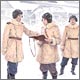 Советский танковый экипаж, зима, 1943-45