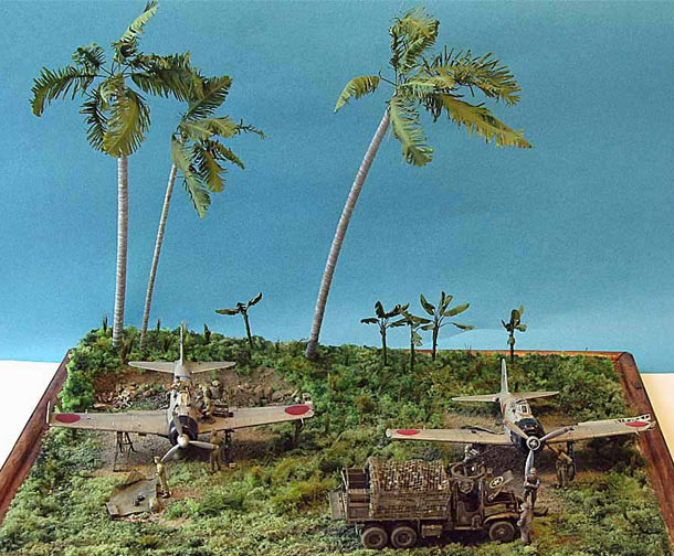 Диорамы и виньетки: Рабаул. Трофейная команда, 1944 год Диорамы и виньетки: Рабаул. Трофейная команда, 1944 год