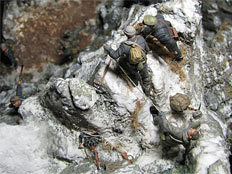 Перевал Клухорский, высота 1360, октябрь 1942 (Это стоит посмотреть)