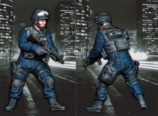 Фигурки: Боец SWAT Фигурки: Боец SWAT