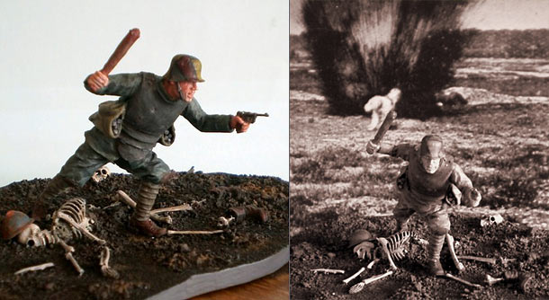 Фигурки: Германский штурмовик, 1917 Фигурки: Германский штурмовик, 1917