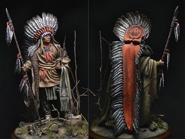 Фигурки: Вождь Вашаки, 1860 г. Фигурки: Вождь Вашаки, 1860 г.
