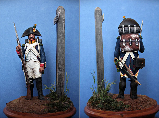 Фигурки: Французский вольтижер, 1805 Фигурки: Французский вольтижер, 1805