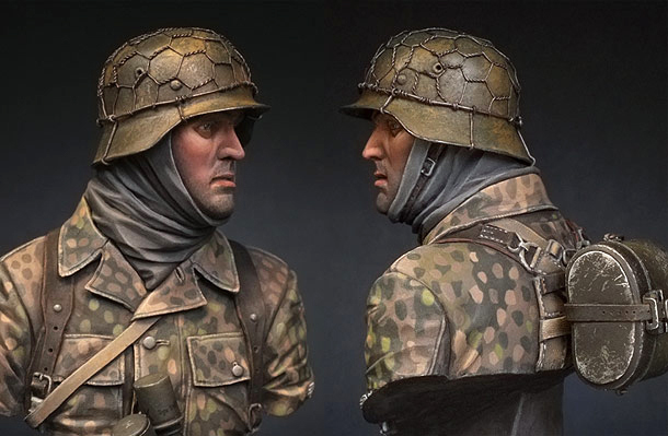 Фигурки: Панцергренадер СС, 1944 Фигурки: Панцергренадер СС, 1944