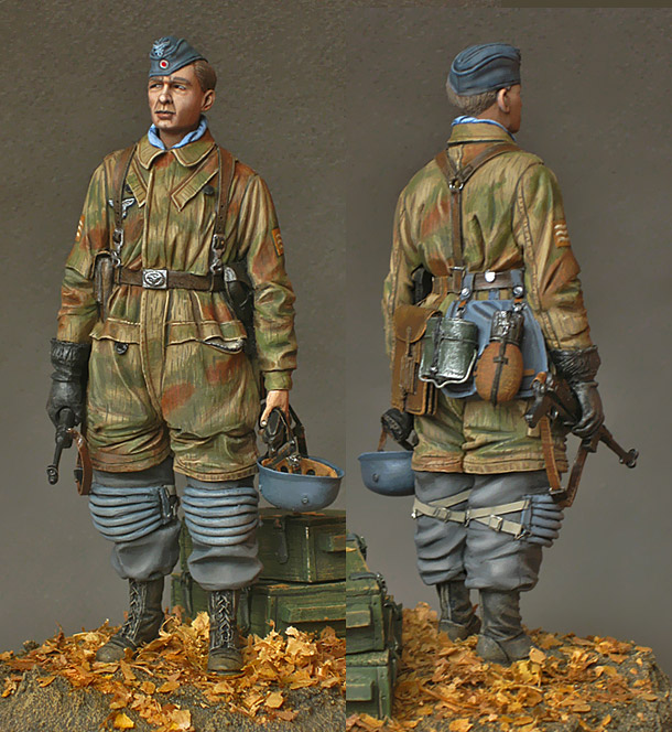 Фигурки: Фельдфебель-парашютист, 1943-45 Фигурки: Фельдфебель-парашютист, 1943-45