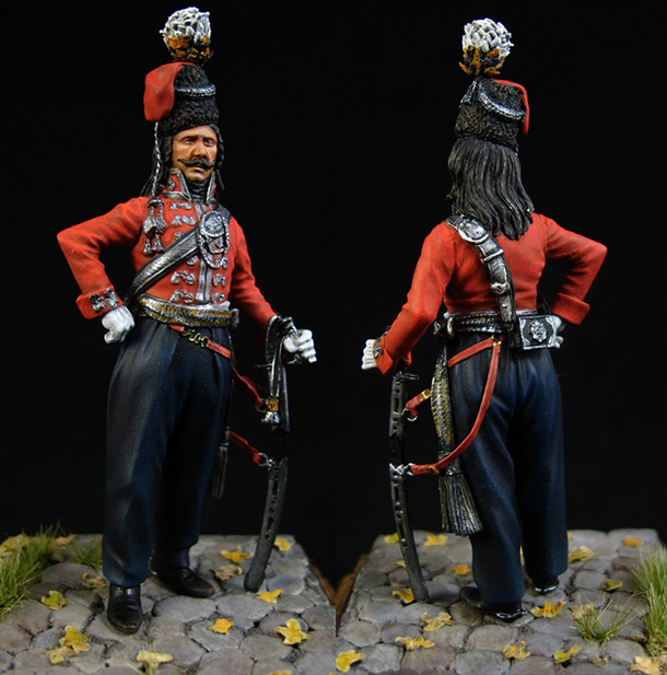 Фигурки: Офицер Лейб-гвардии казачьего полка, 1801-09гг. Фигурки: Офицер Лейб-гвардии казачьего полка, 1801-09гг.