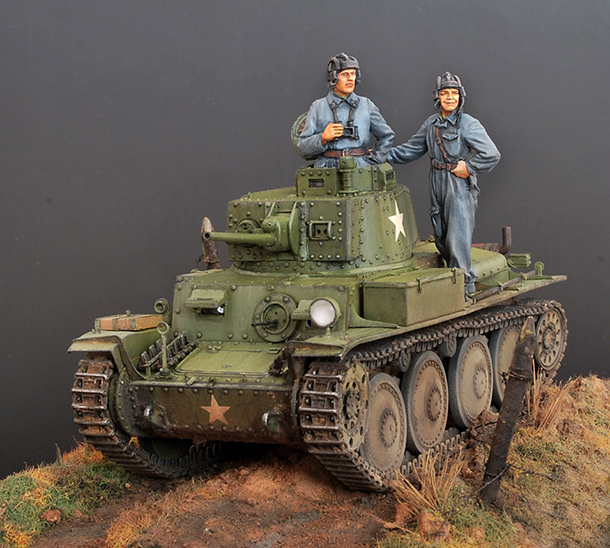 Диорамы и виньетки: PzKpfw 38(t) Ausf.E на службе РККА Диорамы и виньетки: PzKpfw 38(t) Ausf.E на службе РККА