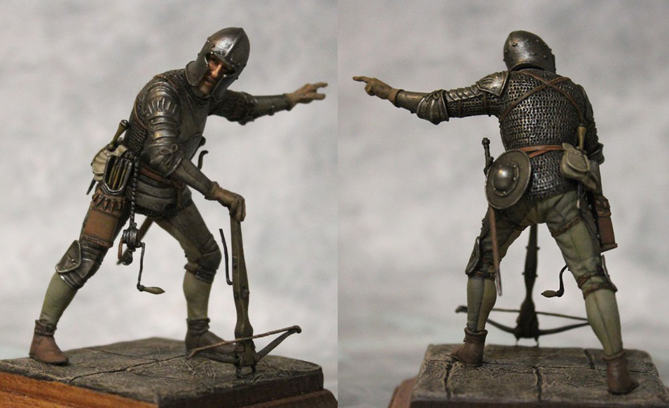 Фигурки: Европейский арбалетчик, XV в. Фигурки: Европейский арбалетчик, XV в.