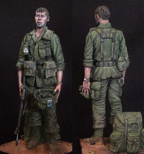 Фигурки: Боец 82-й ВДД, Вьетнам, 1970 г. Фигурки: Боец 82-й ВДД, Вьетнам, 1970 г.