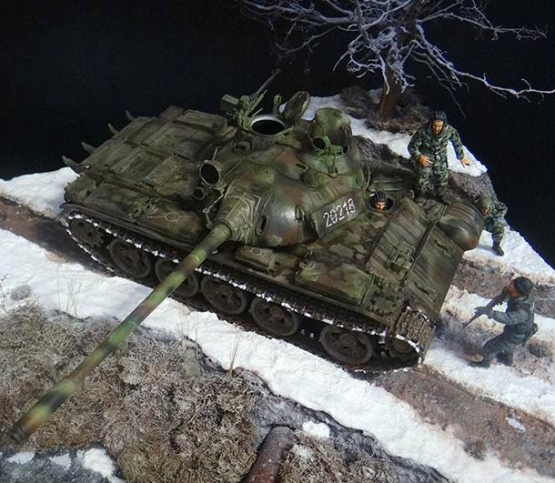 Диорамы и виньетки: Т-55А Диорамы и виньетки: Т-55А