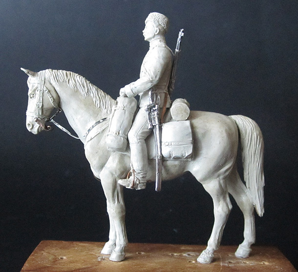 Скульптура: Рядовой армейского драгунского полка, 1897-1907гг. Скульптура: Рядовой армейского драгунского полка, 1897-1907гг.