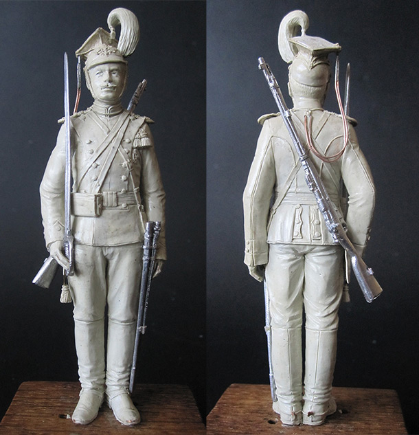 Скульптура: Рядовой армейского уланского полка, 1908-14 гг. Скульптура: Рядовой армейского уланского полка, 1908-14 гг.