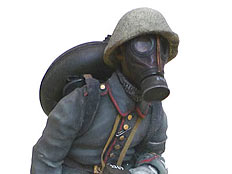 Огнеметчик штурмовой роты 21-й резервной дивизии, 1917 (Это стоит посмотреть)